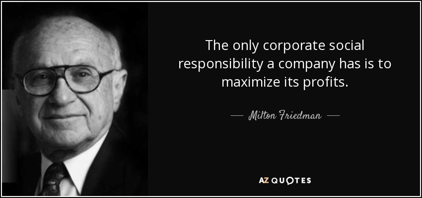 What should the Objective of the Firm be?
